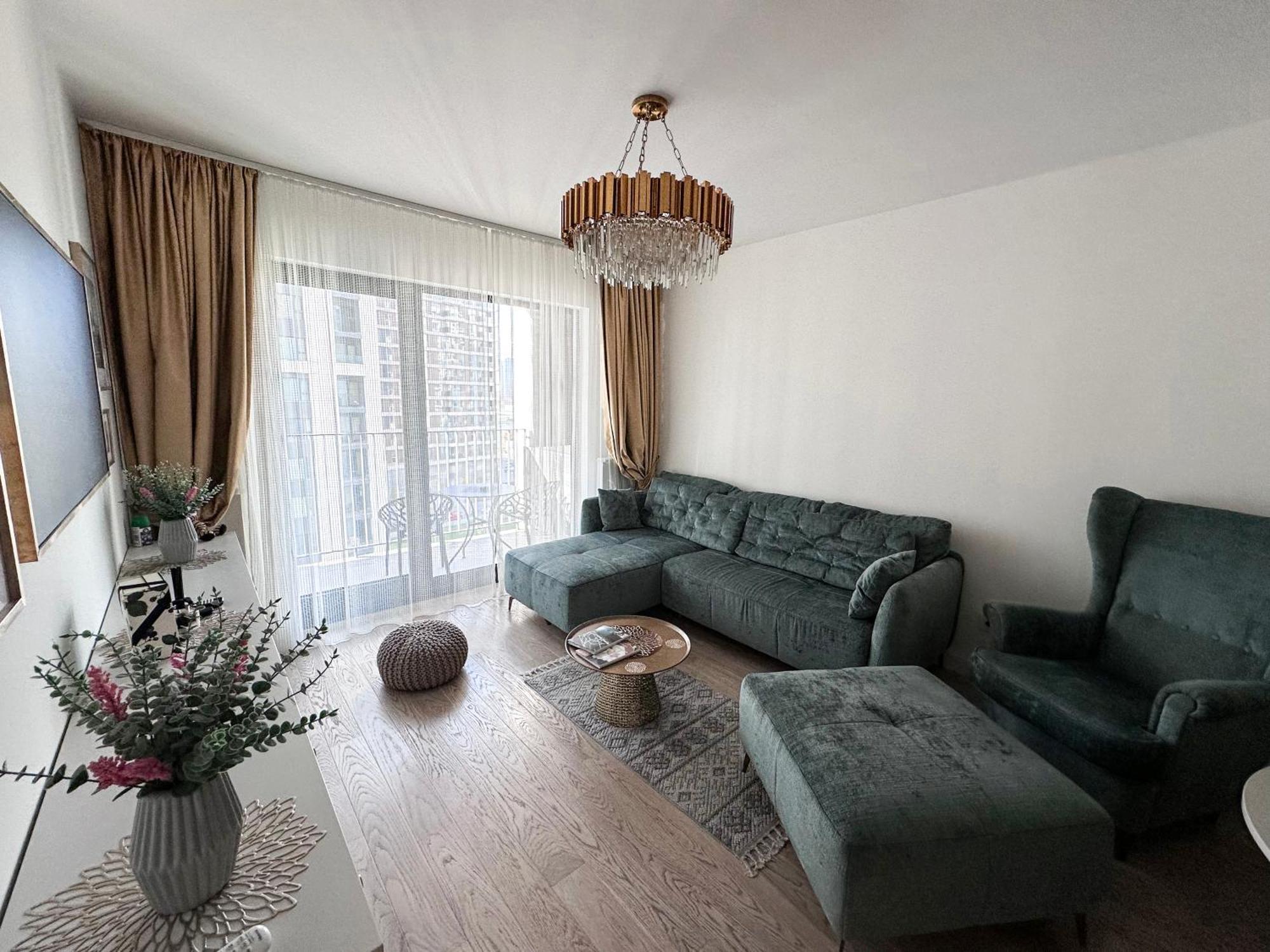 Beldorado Apartments - Belgrade Waterfront Luxury Emerald Apartment 60M2 Exteriör bild